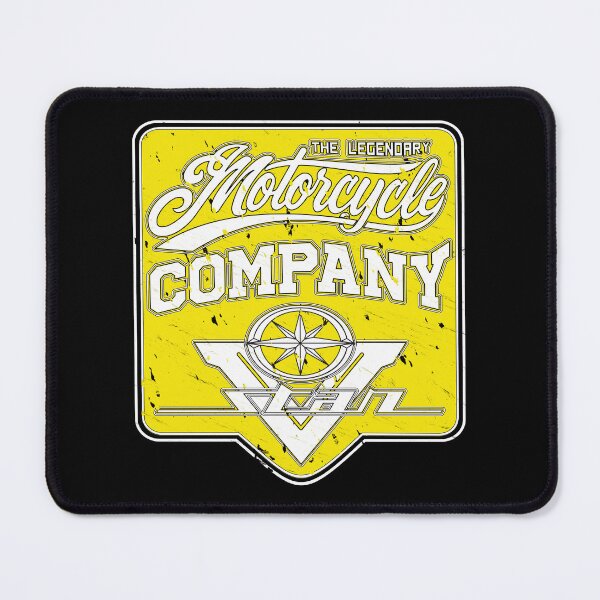 Item preview, The Legendary Motorcycle Company Yellow designed and sold by KlaraBubble.