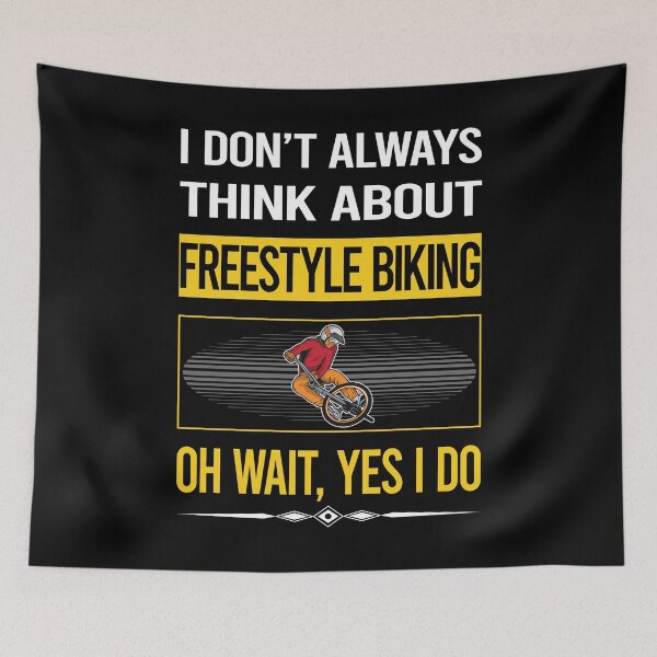 Item preview, Funny Yes I Do Freestyle Biking designed and sold by gowenefkolaob.