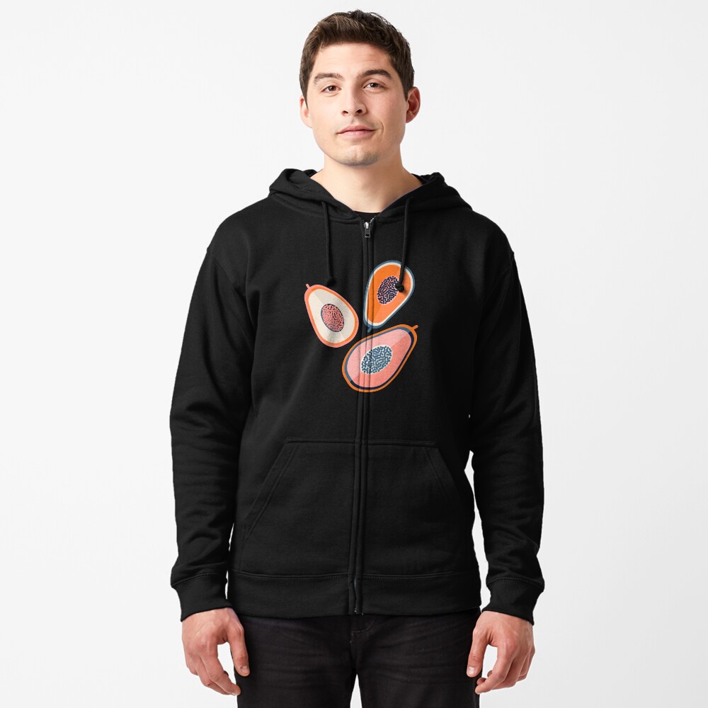 Vista previa del artículo con la obra «Sudadera con capucha y cremallera», diseñado y vendido por susanapaz.
