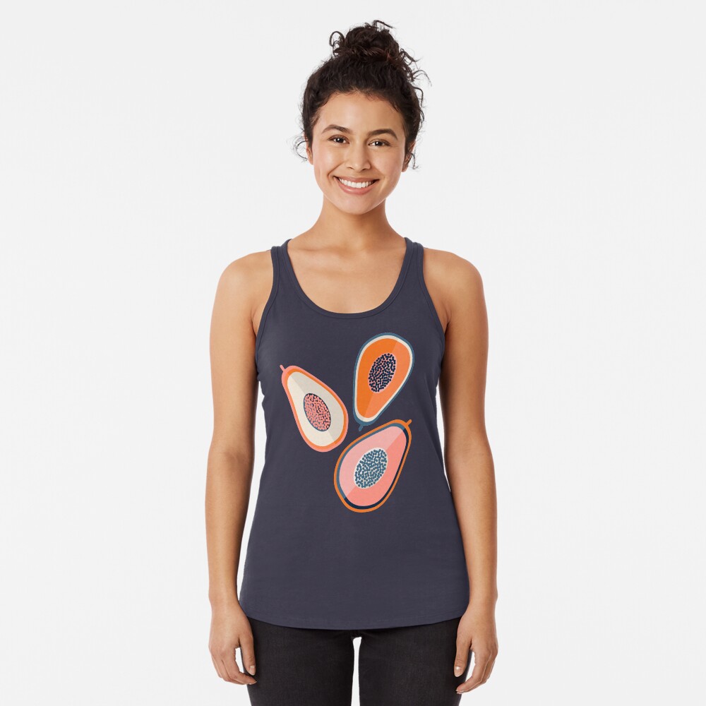 Vista previa del artículo con la obra «Camiseta con espalda nadadora», diseñado y vendido por susanapaz.