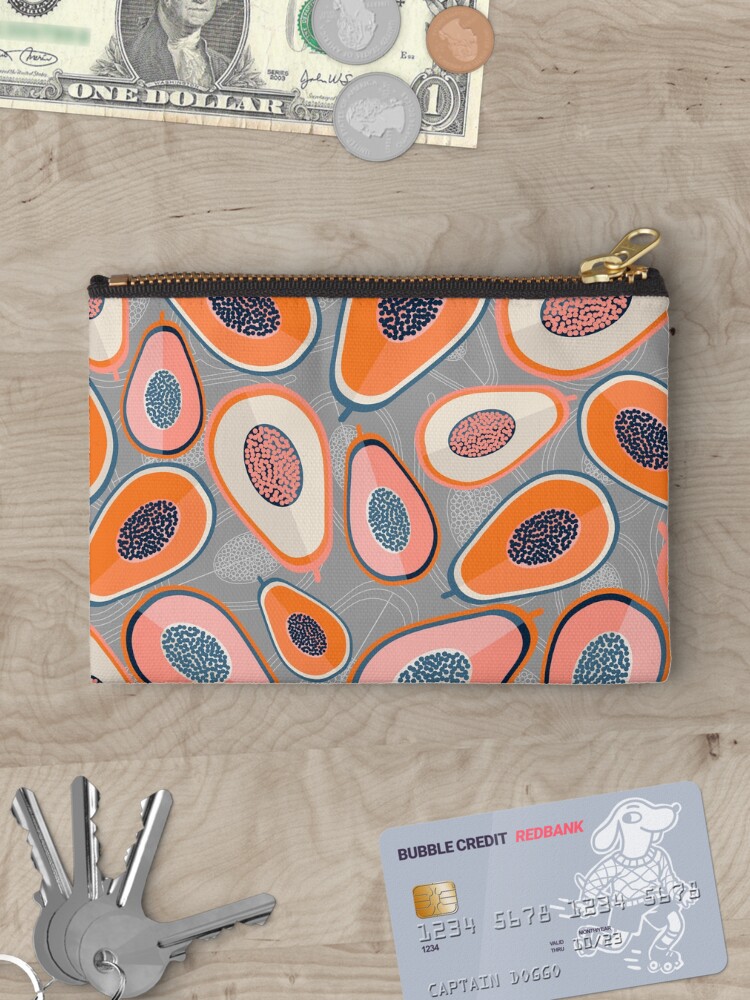 Imagen 3 de 4, Bolsos de mano con la obra Papayas, diseñada y vendida por susanapaz.