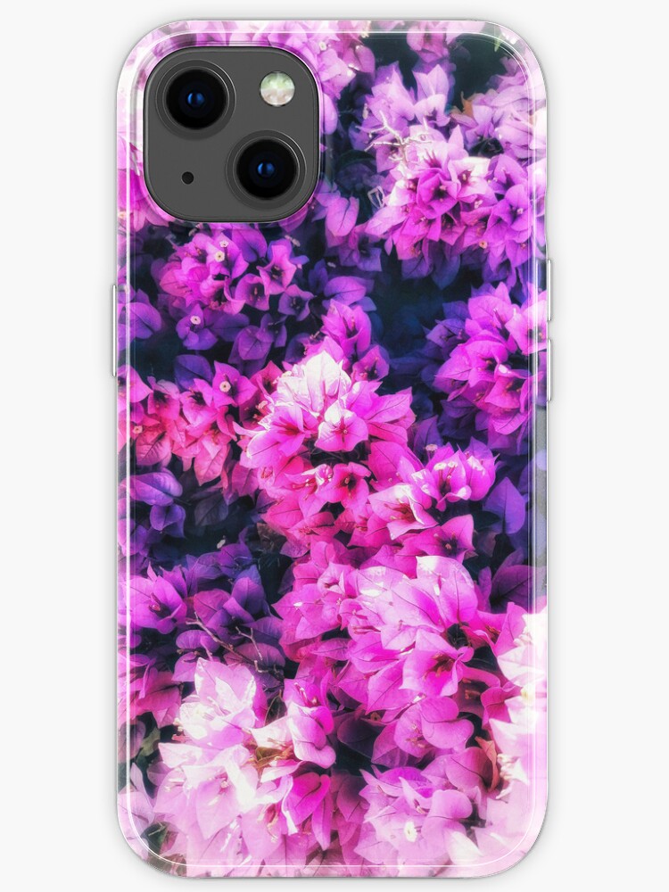 Flowering Bougainvillea Blue White Bougainvillea Photography Natural Flowers In Bloom Iphone Case For Sale By Rv8co Redbubble