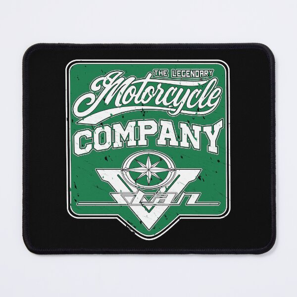 Item preview, The Legendary Motorcycle Company Green designed and sold by KlaraBubble.