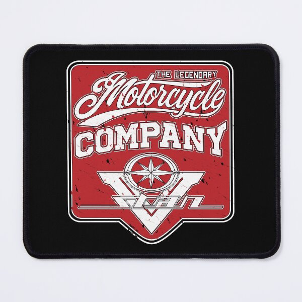 Item preview, The Legendary Motorcycle Company Red designed and sold by KlaraBubble.