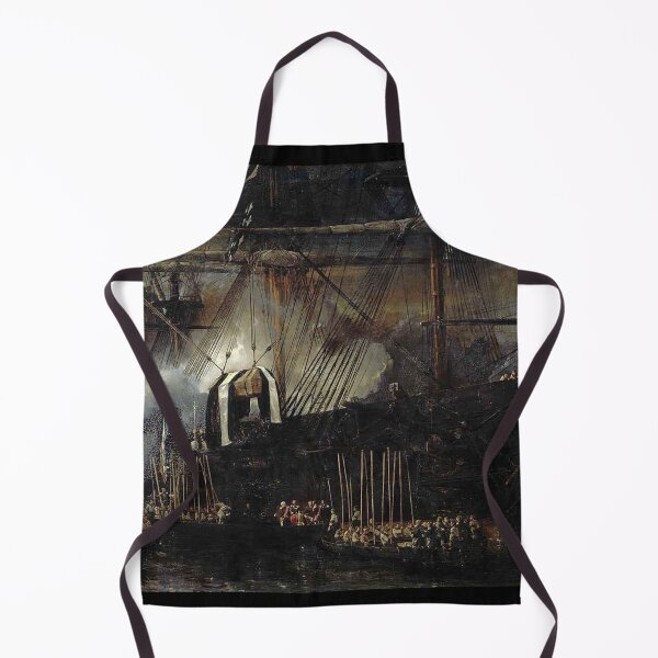 Item preview, The Belle Poule bringing Napoleon's ashes to France -  Louis Gabriel Isabey  designed and sold by Vintage Designs +.
