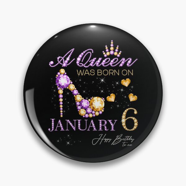 Item preview, Copy of A QueenA Queen Was Born On January 6 Happy Birthday To Me Queen Was Born On January 06 Happy Birthday To Me designed and sold by TokudaAichi.