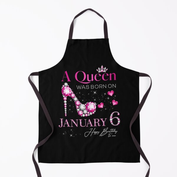 Item preview, A Queen Was Born On January 6, 6Th January Birthday designed and sold by TokudaAichi.