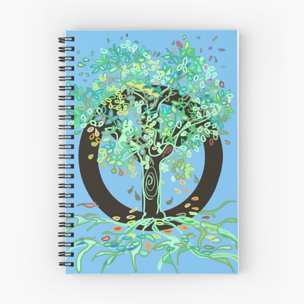 Item preview, Tree of Life PEACE Tree black and green  designed and sold by MonicaArtist.