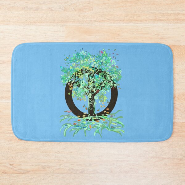 Item preview, Tree of Life PEACE Tree black and green  designed and sold by MonicaArtist.