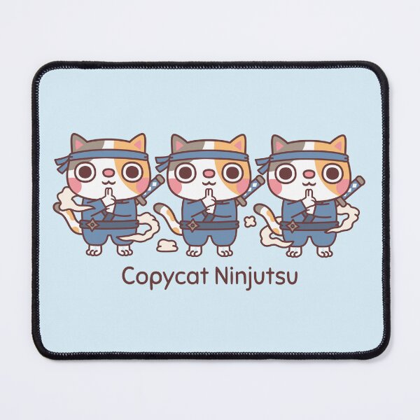 Item preview, Cute Ninja Copycat Ninjutsu designed and sold by rustydoodle.