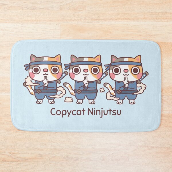 Item preview, Cute Ninja Copycat Ninjutsu designed and sold by rustydoodle.