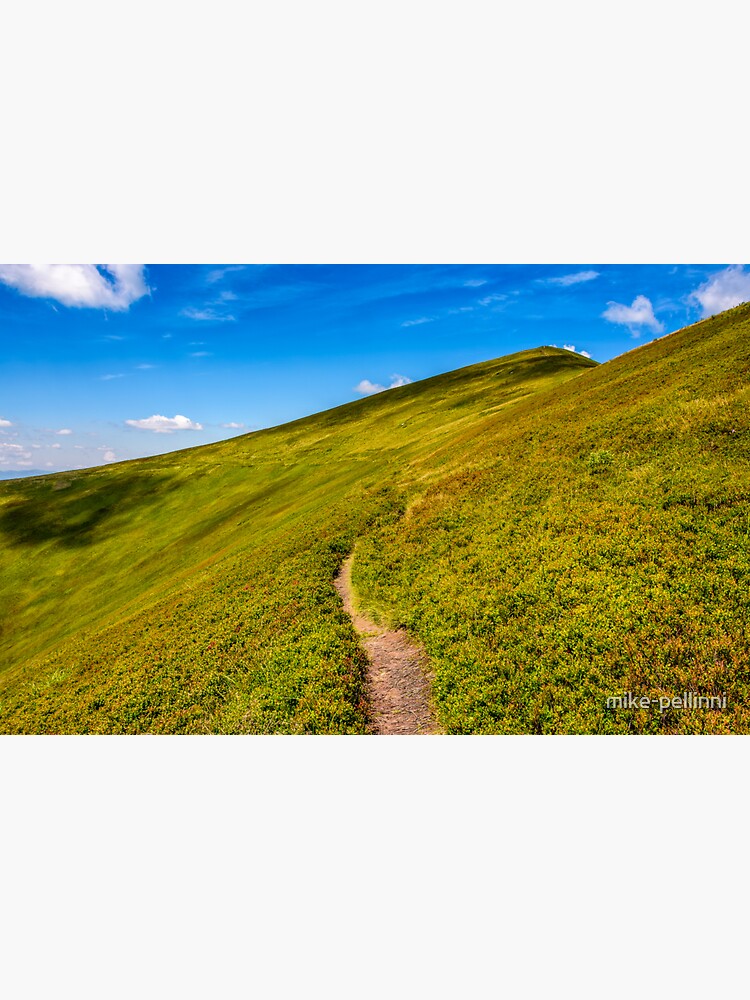 path through the mountain ridge by mike-pellinni