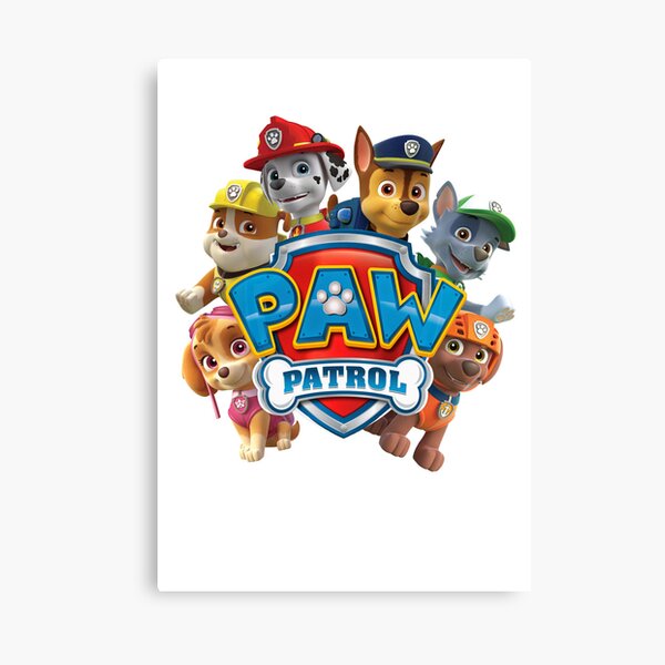 Paw patrol logo stickers, paw patrol Sticker for Sale by Desgin0001