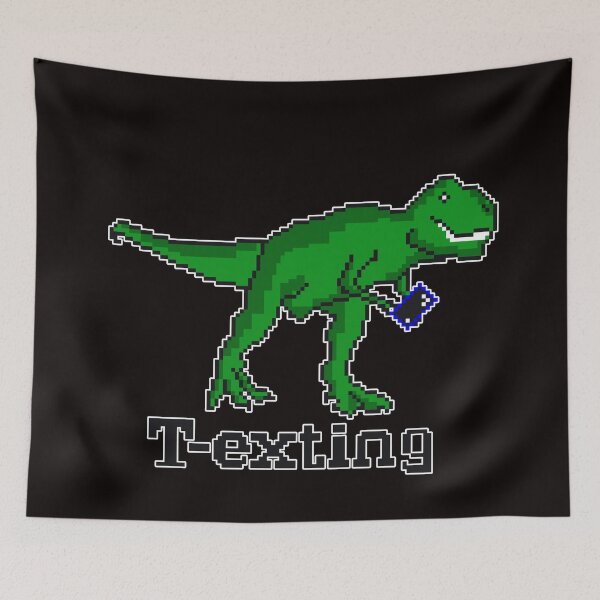 Item preview, T-Exting - The Chatting T-Rex designed and sold by Fun Funky Designs.
