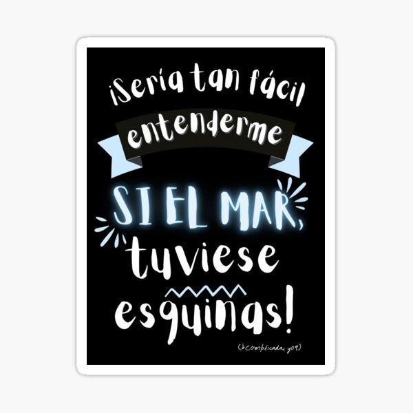 Motivational phrase in Spanish by Frida Kahlo with a rainbow and