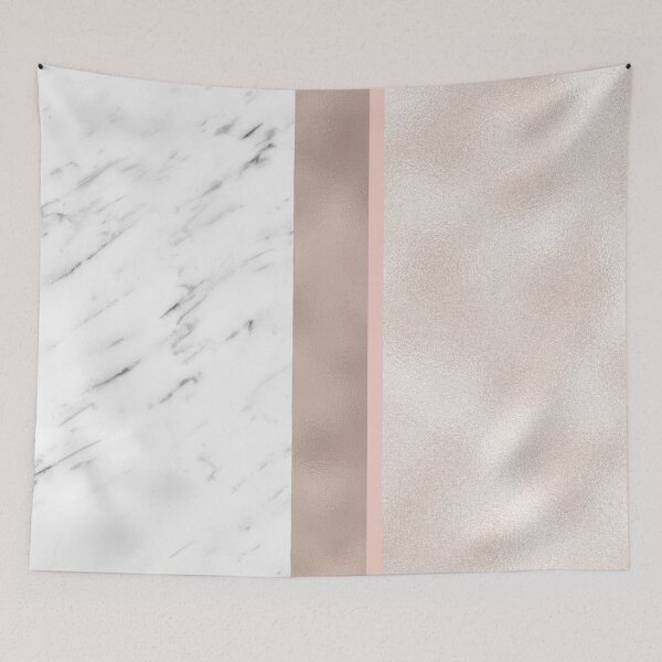 Item preview, Cloudy marble on golden rose designed and sold by marbleco.