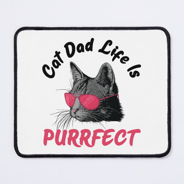 Item preview, Cat Dad Life is Purrfect Funny Cat Dad Cat Owner designed and sold by dass-art.