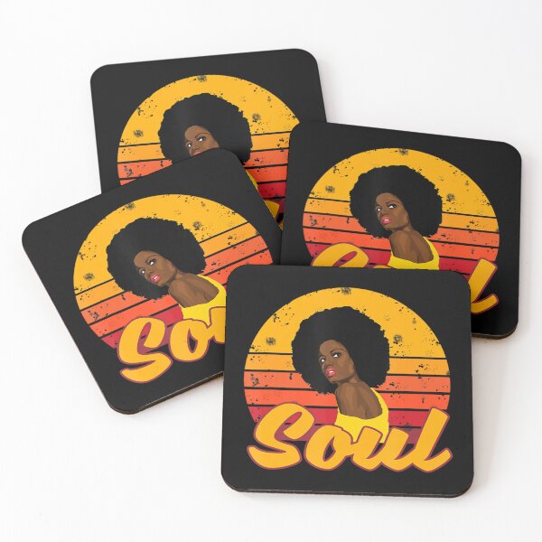 Item preview, African American 70S 80S Funk Afro Disco Soul Melanin Queen designed and sold by TokudaAichi.