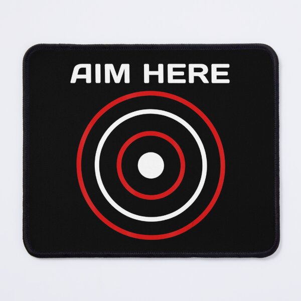 Item preview, Aim Here Darts Players Bullseye Target Shooting Club designed and sold by TokudaAichi.