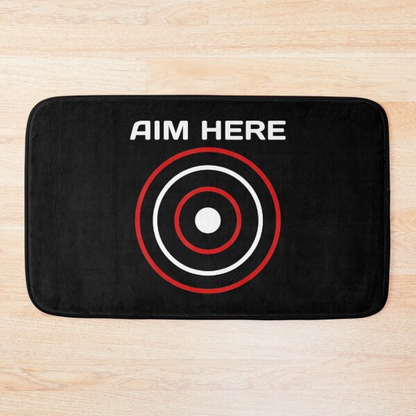 Item preview, Aim Here Darts Players Bullseye Target Shooting Club designed and sold by TokudaAichi.