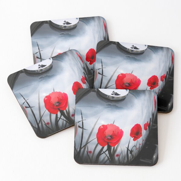 Item preview, poppy tank designed and sold by Perggals© - Stacey Turner.