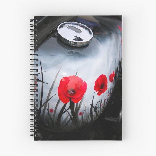Item preview, poppy tank designed and sold by Perggals© - Stacey Turner.