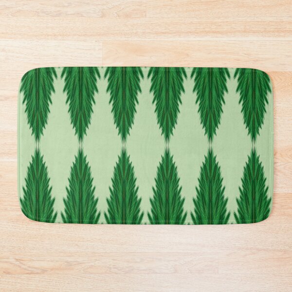 Item preview, Mirrored Pines - Celadon designed and sold by Elisa Yinh Creative.