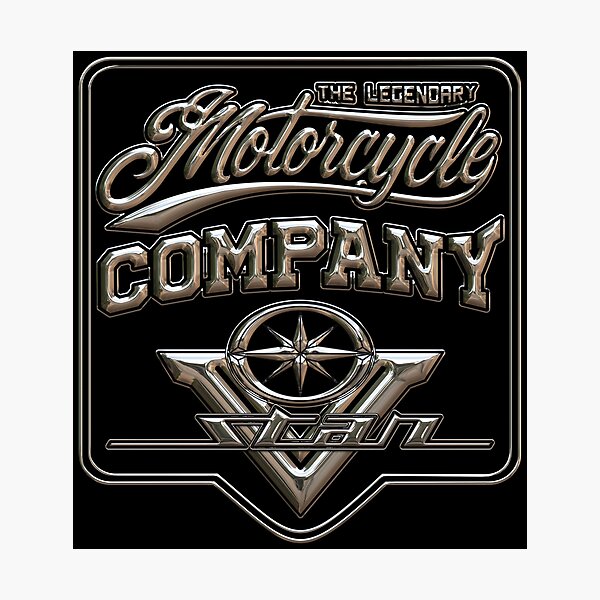 Item preview, The Legendary Motorcycle Company 2 Chrome designed and sold by KlaraBubble.