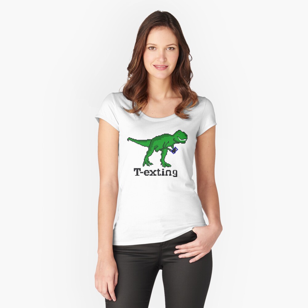 Item preview, Fitted Scoop T-Shirt designed and sold by celeste-vs.