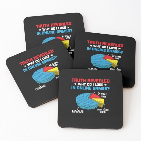Item preview, Truth Revealed Why Do I Lose in Online Games Lag Gamer designed and sold by LemoBoy.