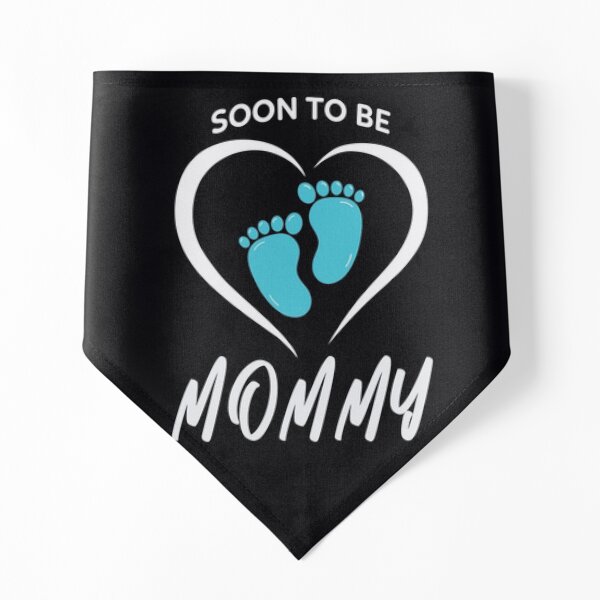 Soon To Be Mommy For A 1st Time Mommy Baby Boy Pregnancy Announcement Pet Bandana