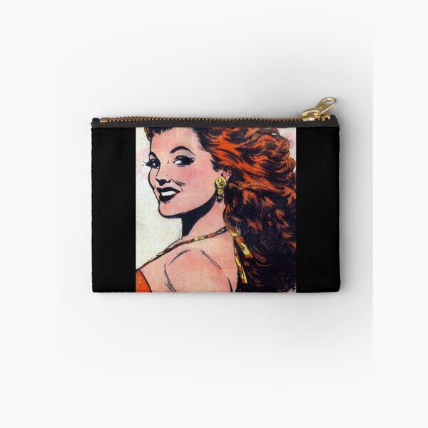 Item preview, Retro Comics Book Pictures Female Portrait Redhead Tank Top designed and sold by donnielnah.