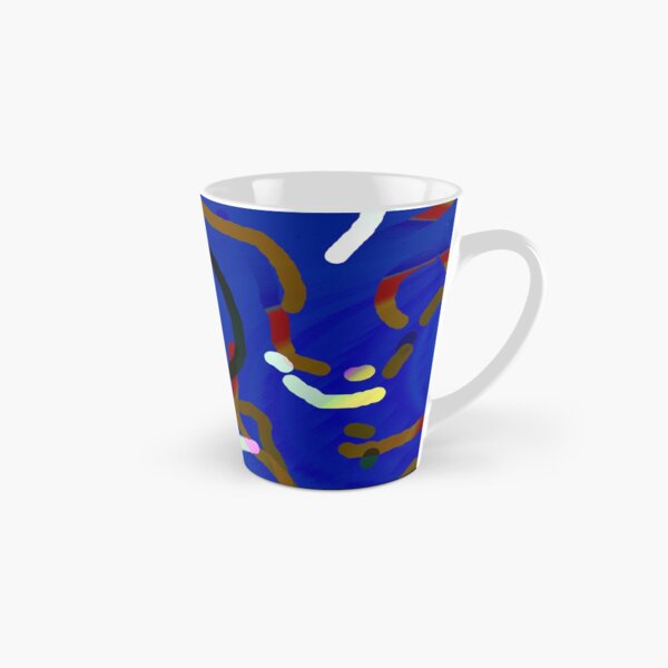Blue worms Tasse (konisch)