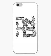 "Ahavah" - Hebrew Zentangle iPhone Case