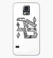 "Ahavah" - Hebräisch Zentangle Hülle & Klebefolie für Samsung Galaxy