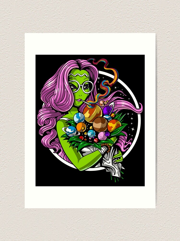 Alien Hippie Stoner Alien Hippie Stoner