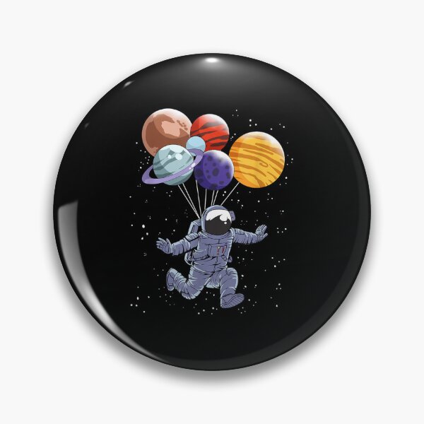 Item preview, Astronaut Balloon Planets Space Gift designed and sold by hendersonclau.