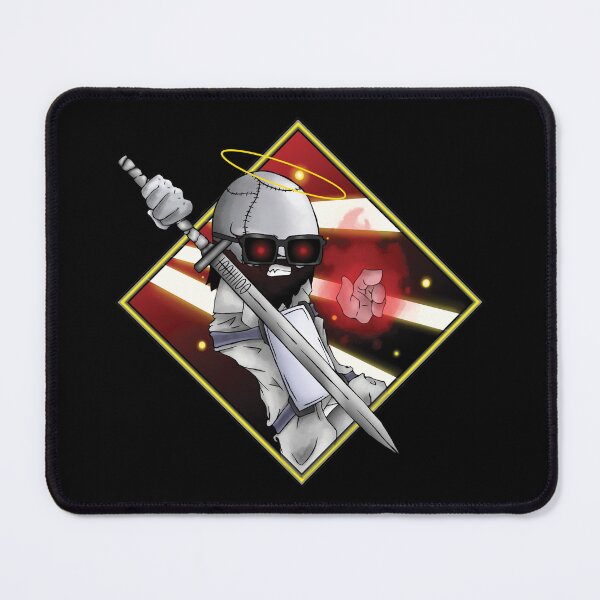 Item preview, Madness combat Jebediah Christoff aka Jebus the savior with glasses art designed and sold by Ruvolchik.