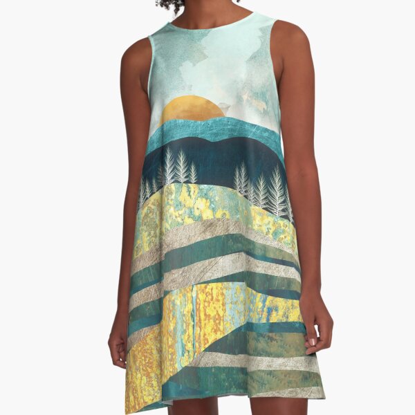 Late Summer A-Line Dress