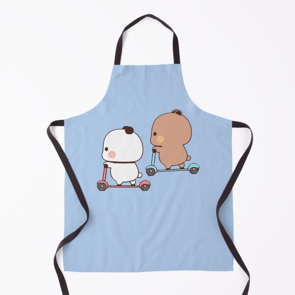 Item preview, Cute Bubu And Dudu Are Playing Scooter Together designed and sold by gingersweet.