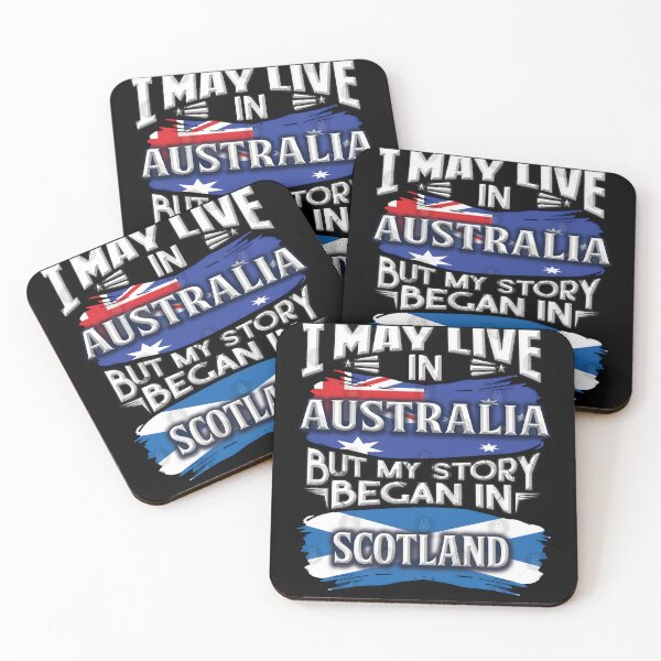 Item preview, Gift Music Fans Australia But My Story Began In Scotland Scottish Flag Herita designed and sold by Markroseana.