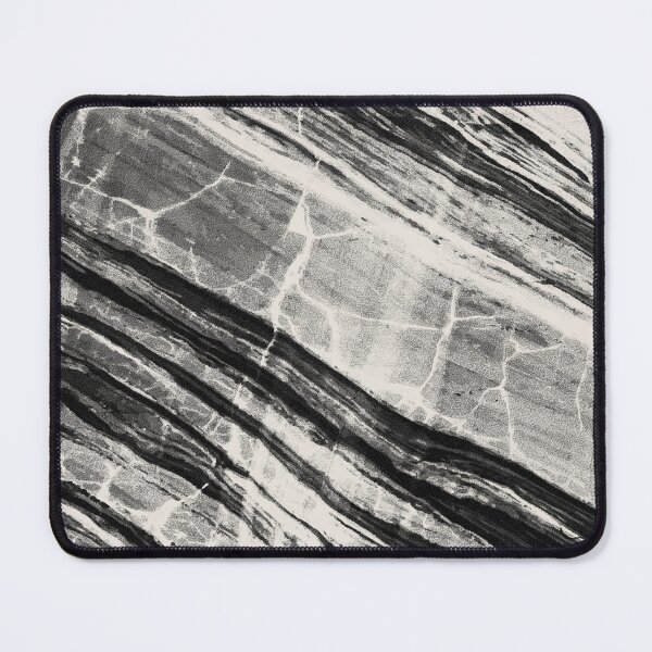 Item preview, Abstract Marble - Black & Cream designed and sold by SilverPegasus.