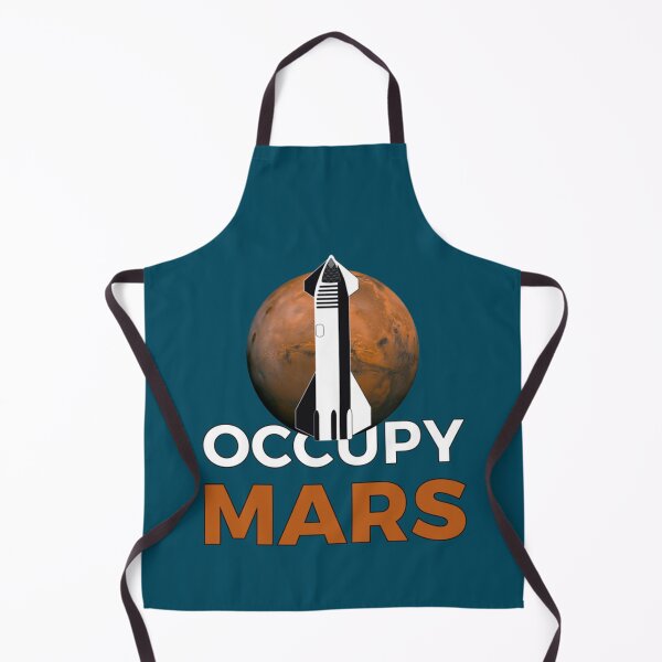Item preview, OCCUPY MARS Spacex Starship Flying - Elon Musk designed and sold by WonderRS.