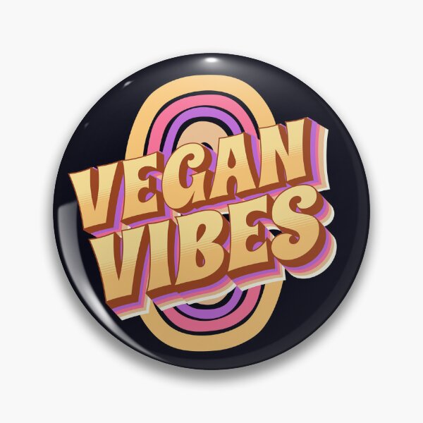 Item preview, Retro Vegan Vibes Fun Design designed and sold by GreenSlate.