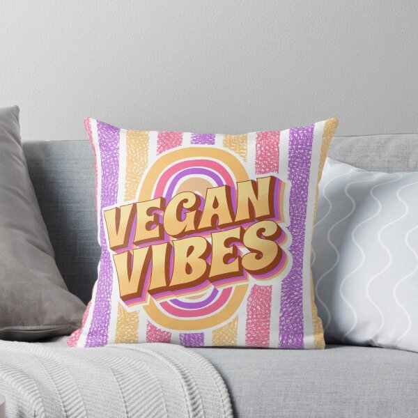 Item preview, Retro Vegan Vibes Fun Design designed and sold by GreenSlate.