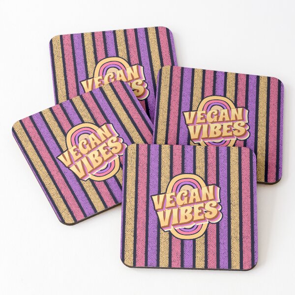 Item preview, Retro Vegan Vibes Fun Design designed and sold by GreenSlate.