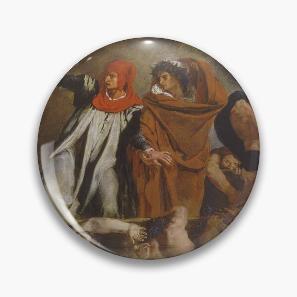 Item preview, The Barque of Dante - Eugène Delacroix  designed and sold by Vintage Designs +.