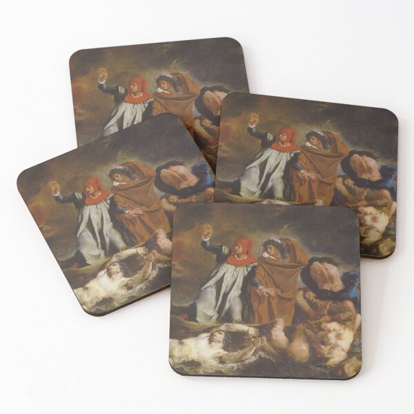 Item preview, The Barque of Dante - Eugène Delacroix  designed and sold by Vintage Designs +.