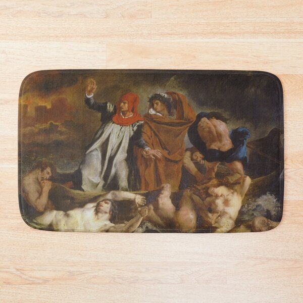Item preview, The Barque of Dante - Eugène Delacroix  designed and sold by Vintage Designs +.