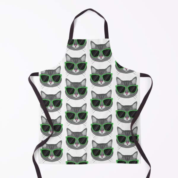 Item preview, Cat Life is Perfect - Cool Cat With Green Sunglasses designed and sold by dass-art.